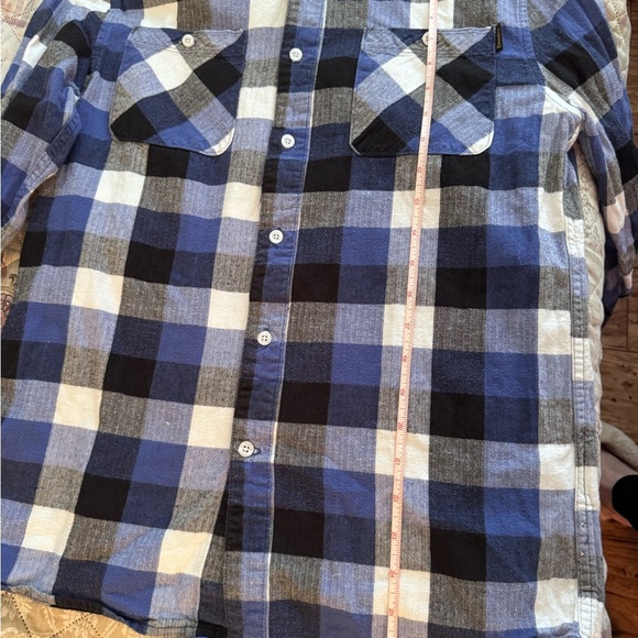 HSU Emerica Plaid Button-Up flannel the SOLE technology. Size M GUC - Picture 11 of 12